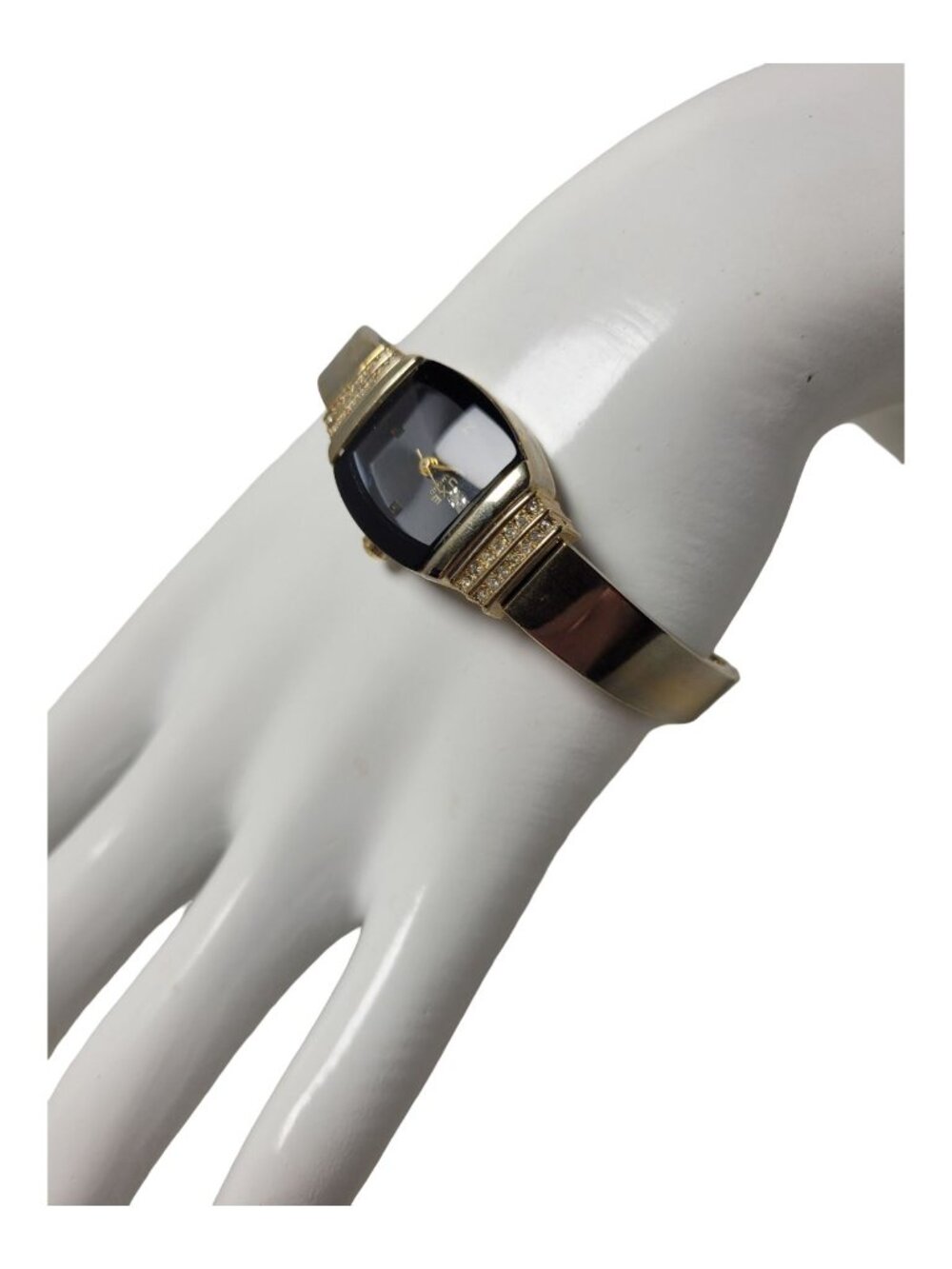 Vintage Luxe Diamond ZRT5001 Gold Tone Quartz Watch - Picture 10 of 13
